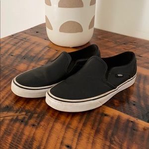 Vans slip on sneakers